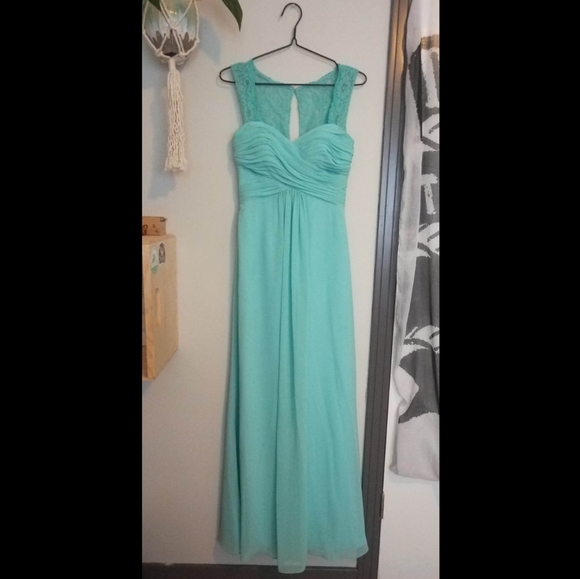 Blue * Long * Lace * Flowy * Gown * Symphony&Venus - Picture 1 of 6